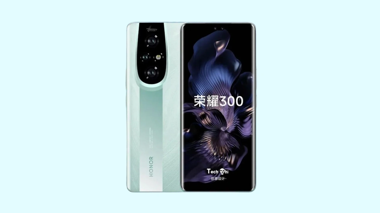 Honor 300 Pro Buz Mavisi