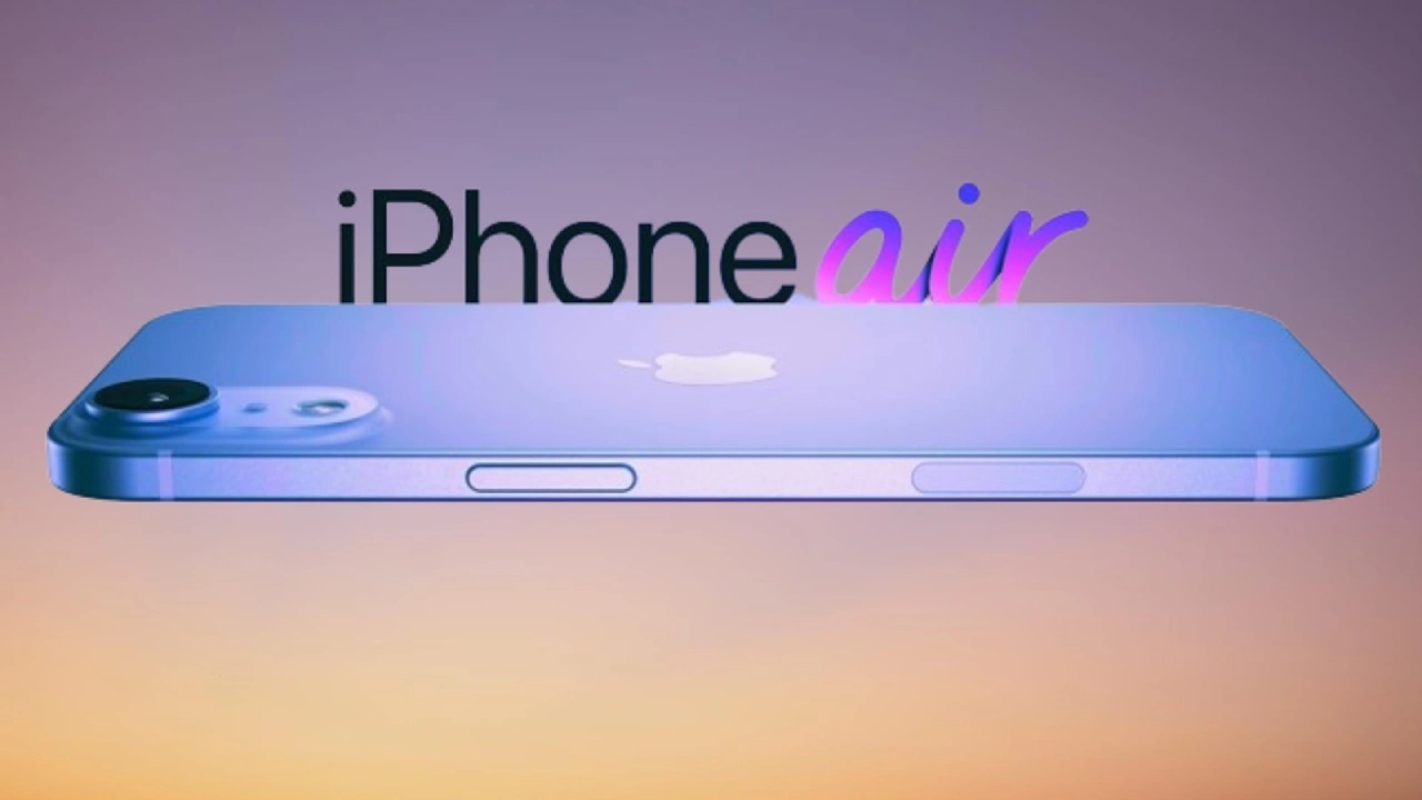 iPhone 17 Air Mavi